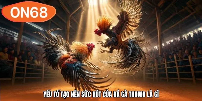Yếu tố tạo nên sức hút của đá gà Thomo là gì